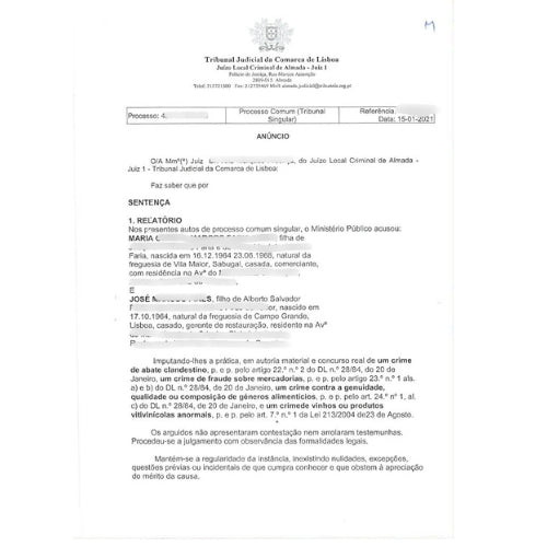 Documento jurídico e sentença judicial com Tradução Juramentada oficial para exterior